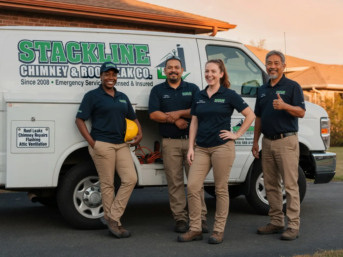 Chimney flashing repair company in Lansing, WV